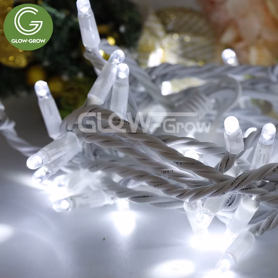 Outdoor Waterproof Twinkle Fairy Night Light Christmas LED String Light for Outdoor Holiday Event Wedding Xmas Home Party Tree Project Decoration