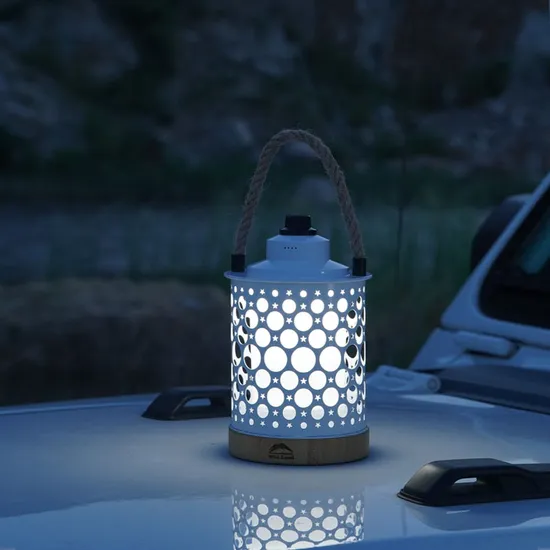 Candeeiro de mesa LED/lanterna portátil e recarregável Iluminação de lazer R