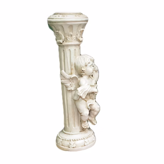 WL86 Esschert Design Conjunto de 4 suportes de lanternas de vela de madeira decoração de jardim interno