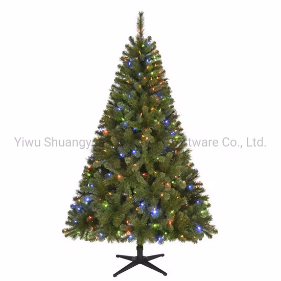 Ramos de árvore de Natal vermelhos Ramos de Natal artificiais de plástico para decoração